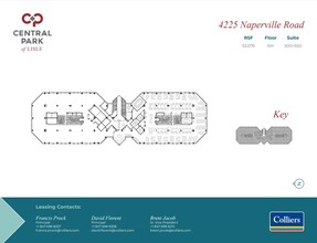 3333 Warrenville Rd, Lisle, IL for lease Floor Plan- Image 2 of 2