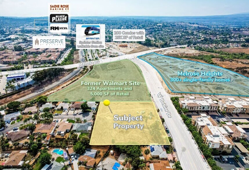 552 W Bobier Dr, Vista, CA à vendre - Aérien - Image 3 de 8