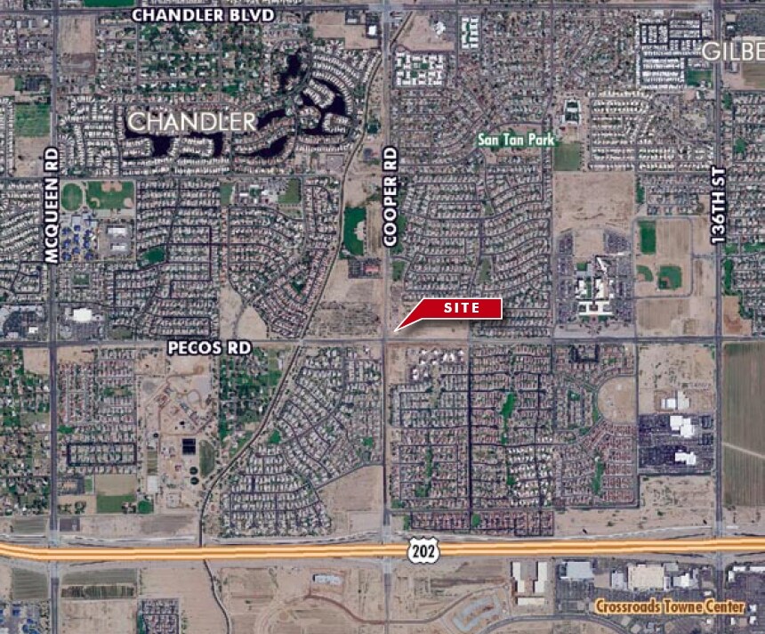 NEC Cooper Rd & Pecos Rd, Chandler, AZ à vendre Photo principale- Image 1 de 3