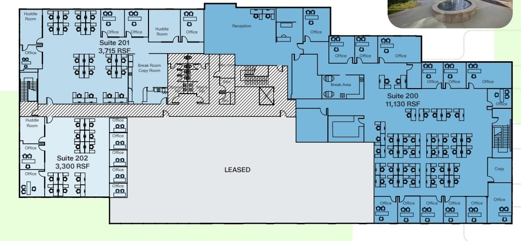 15378 Avenue of Science, San Diego, CA for lease Floor Plan- Image 1 of 1