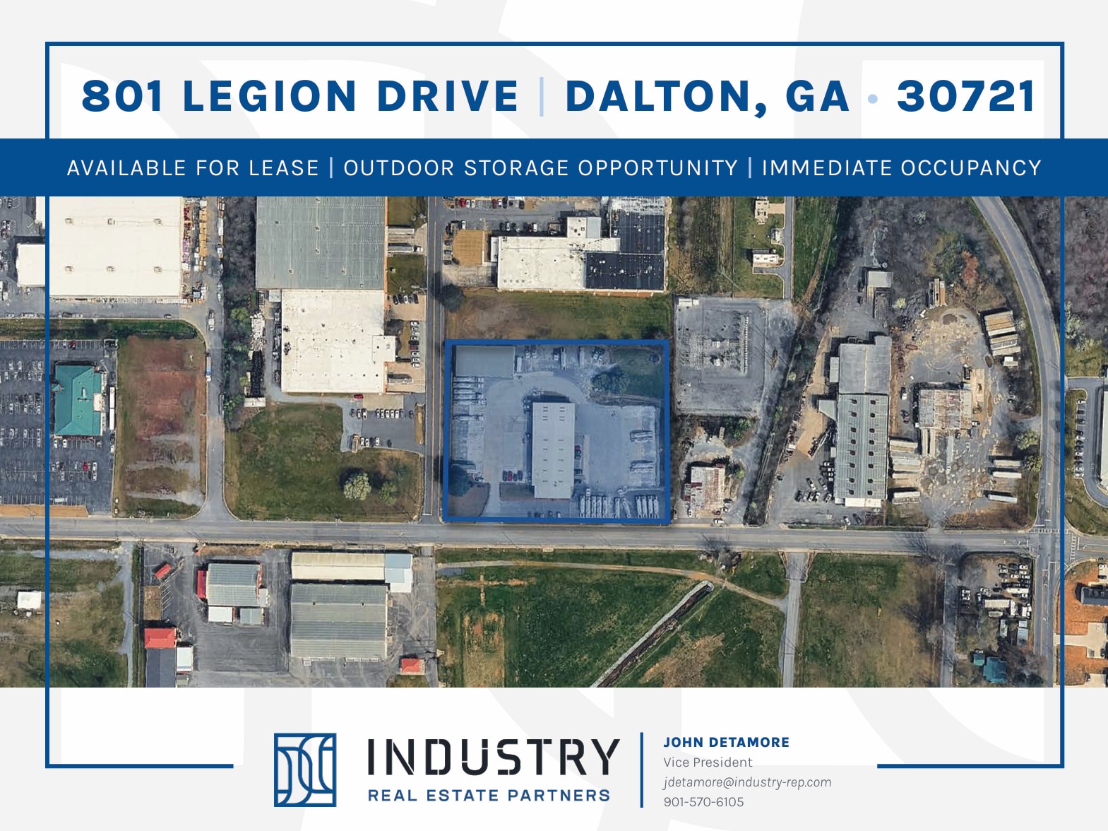 801 Legion Dr, Dalton, GA for lease Building Photo- Image 1 of 7