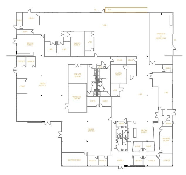 1920 Zanker Rd, San Jose, CA for lease Floor Plan- Image 1 of 1