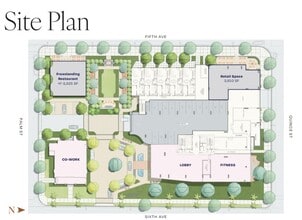 6th and Palm, San Diego, CA for lease Site Plan- Image 1 of 1