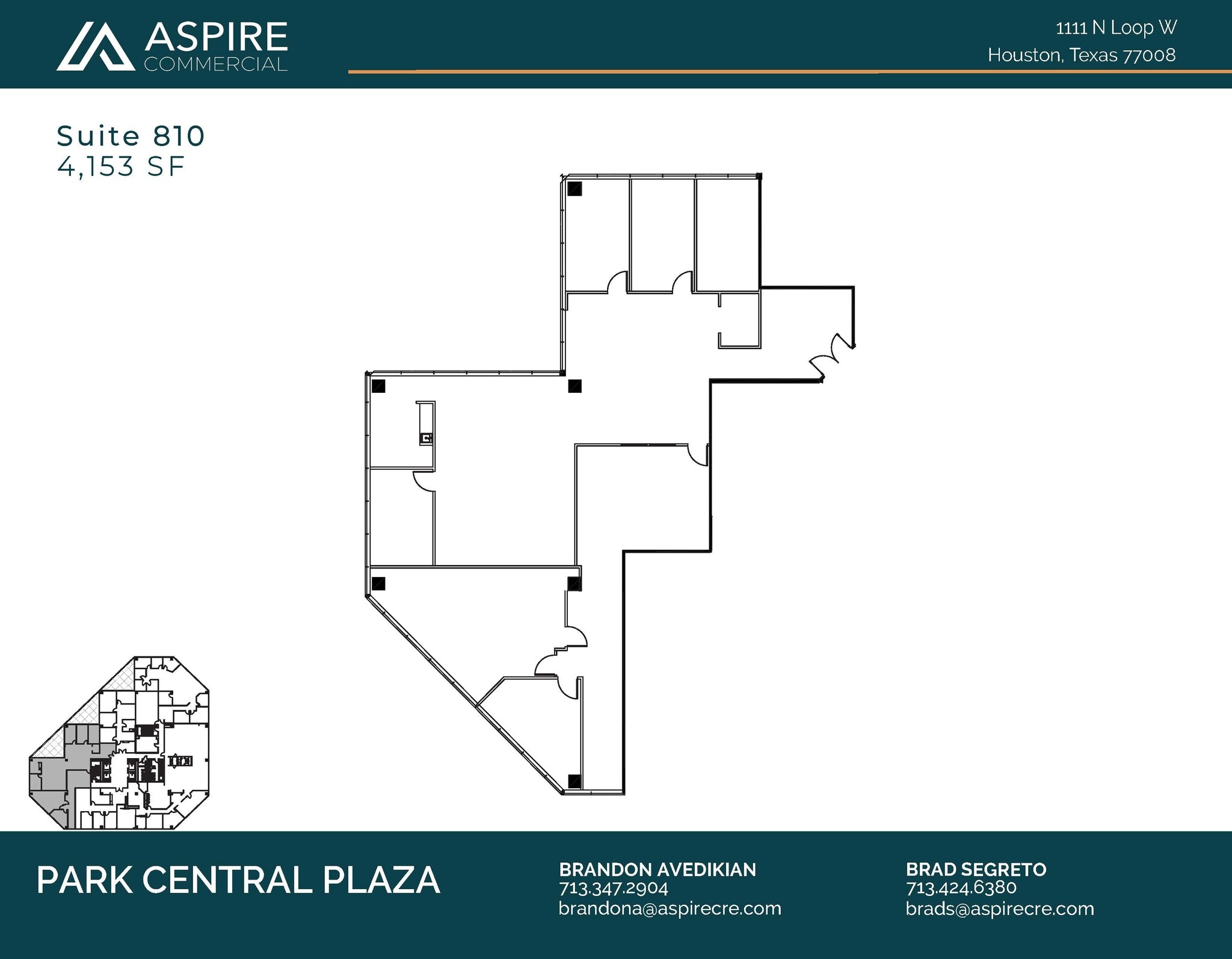 1111 N Loop W, Houston, TX for lease Floor Plan- Image 1 of 1
