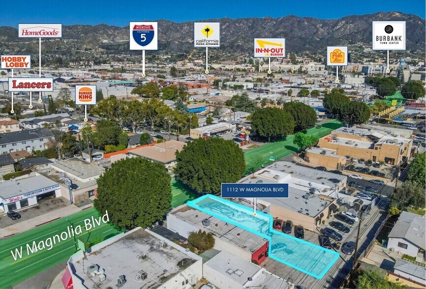 1112 W Magnolia Blvd, Burbank, CA à louer - Photo du bâtiment - Image 2 de 17