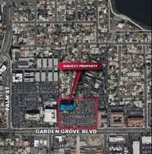 12665 Garden Grove Blvd, Garden Grove, CA - AÉRIEN  Vue de la carte