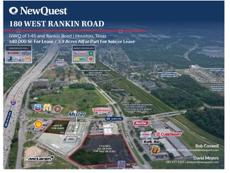 Plus de détails pour 180 W Rankin Rd, Houston, TX - Terrain à vendre