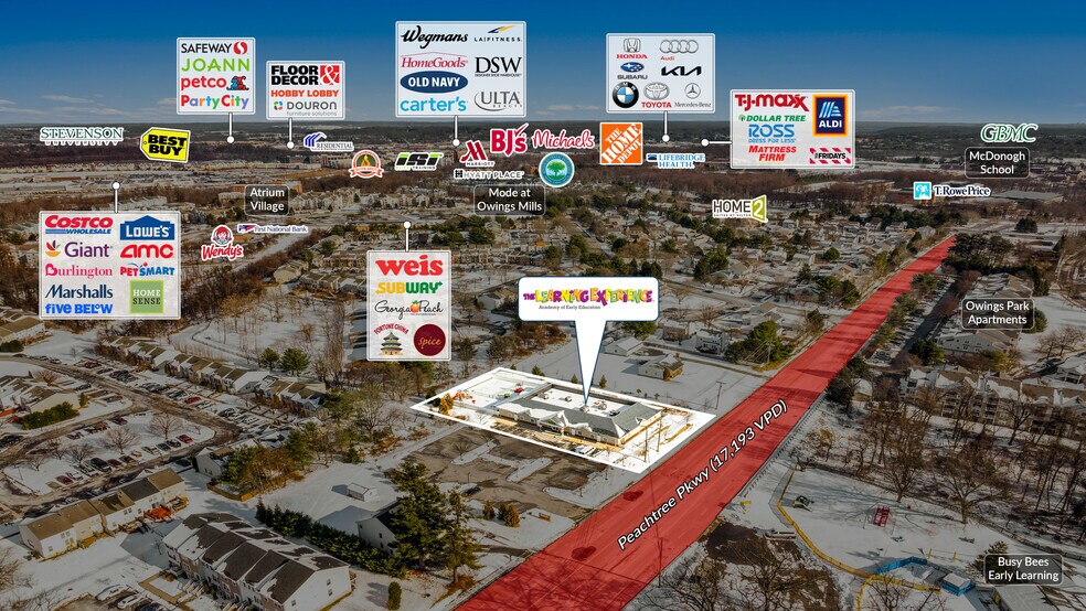 9300 Lyons Mill Rd, Owings Mills, MD à vendre - Photo du bâtiment - Image 2 de 5