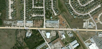 2400 Fm 2920 Rd, Spring, TX - Aérien Vue de la carte