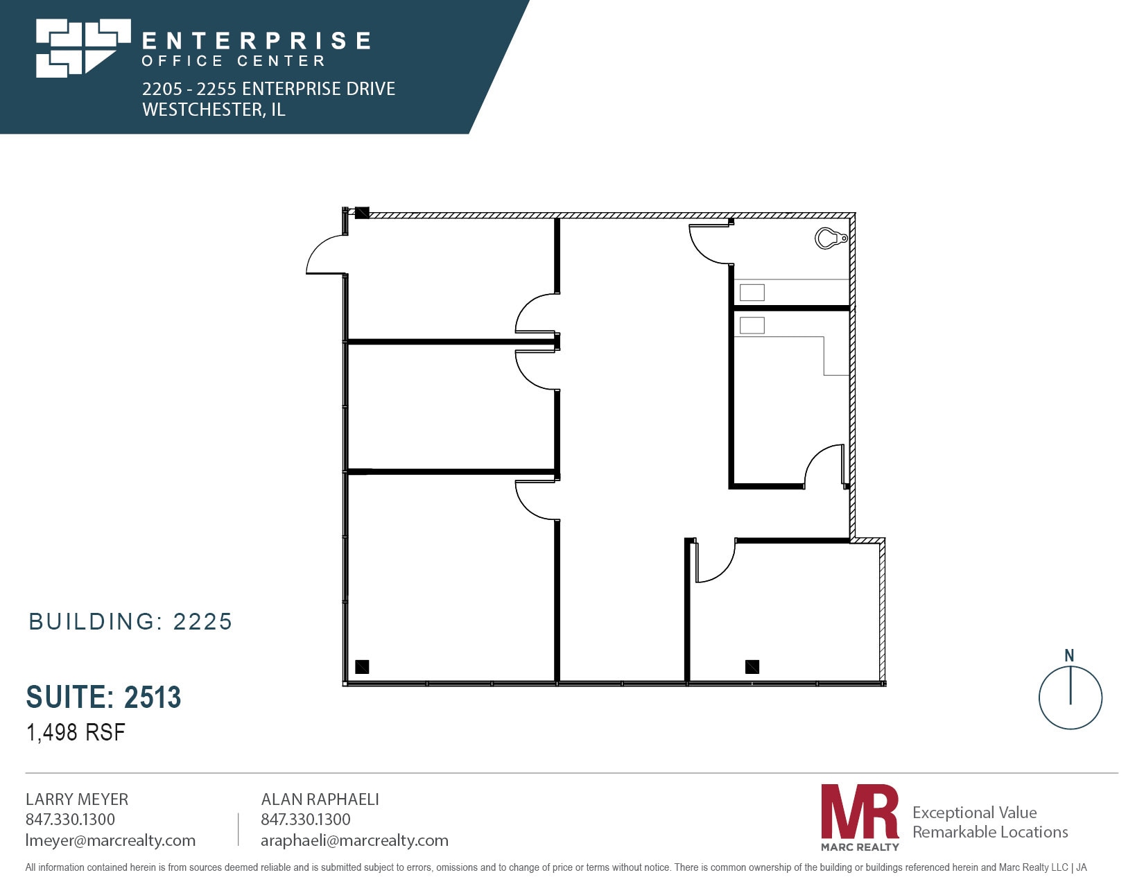 2255 Enterprise Dr, Westchester, IL for lease Floor Plan- Image 1 of 1
