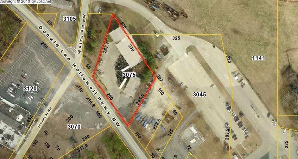 3075 Donald Lee Hollowell Pky NW, Atlanta, GA for sale - Plat Map - Image 2 of 5