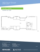 2010 14th St, Boulder, CO for lease Floor Plan- Image 1 of 1