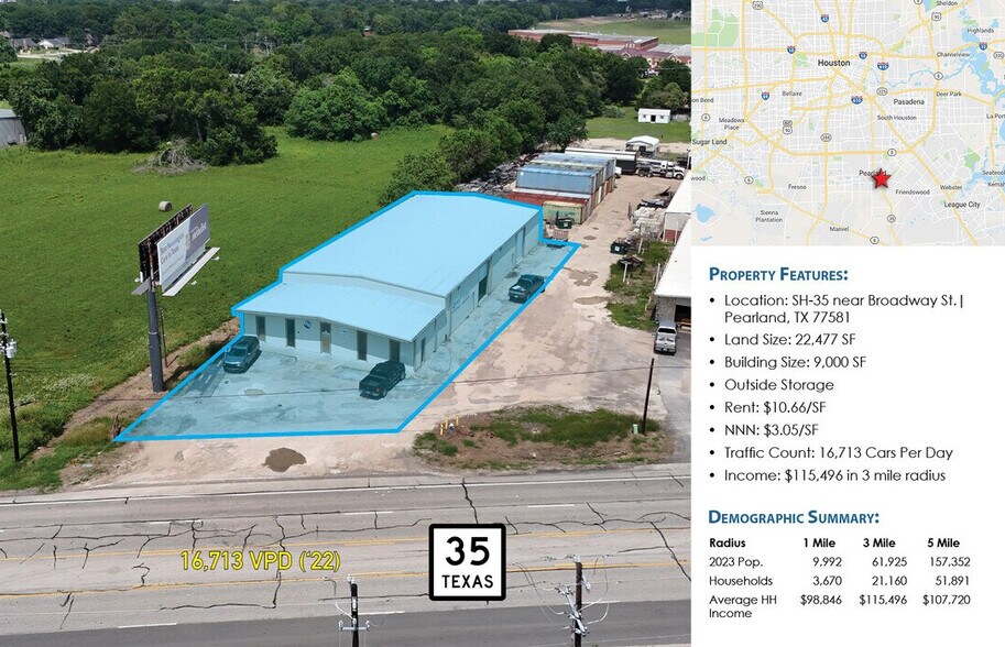 3221 S Main St, Pearland, TX à vendre - Photo du bâtiment - Image 2 de 29
