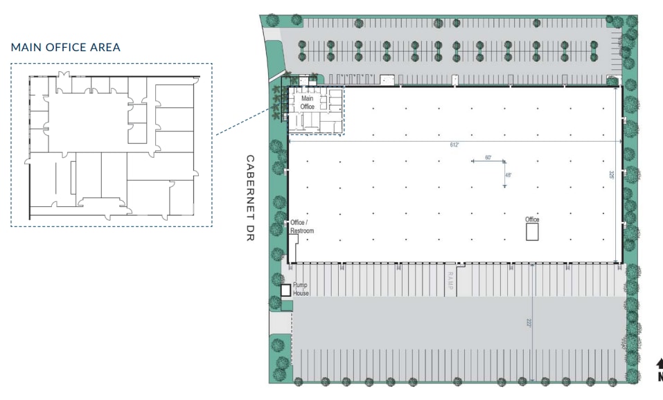 11875 Cabernet Dr, Fontana, CA à louer Plan d’étage- Image 1 de 1
