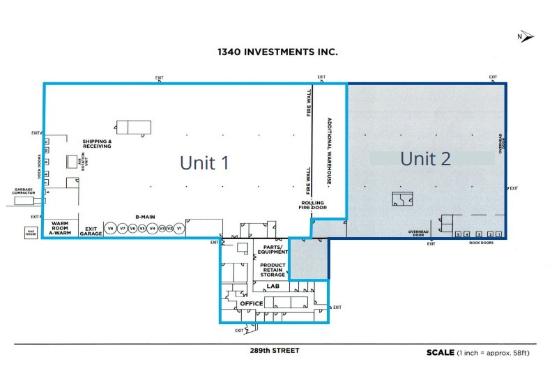 1338-1340 E 289th St, Wickliffe, OH à vendre Plan d’étage- Image 1 de 1