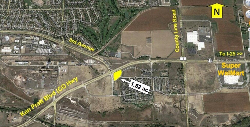 0 Rogers Road - Ken Pratt Blvd & 3rd Ave, Longmont, CO à vendre Photo du bâtiment- Image 1 de 4