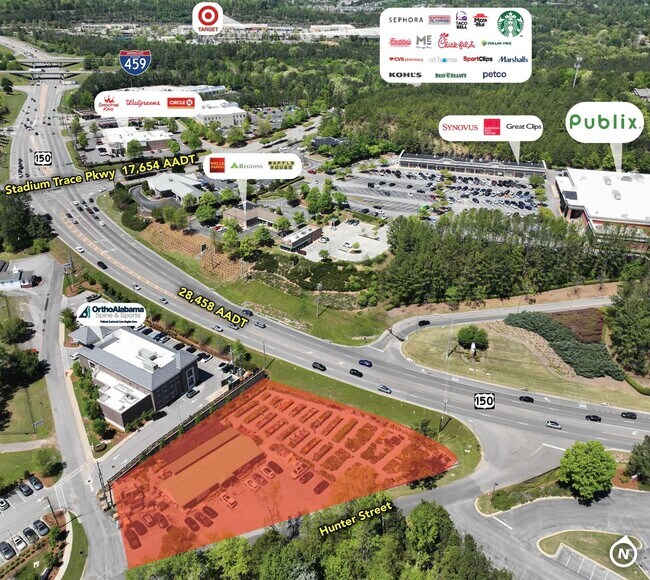 Plus de détails pour 124 Mars Hill Rd, Hoover, AL - Terrain à vendre