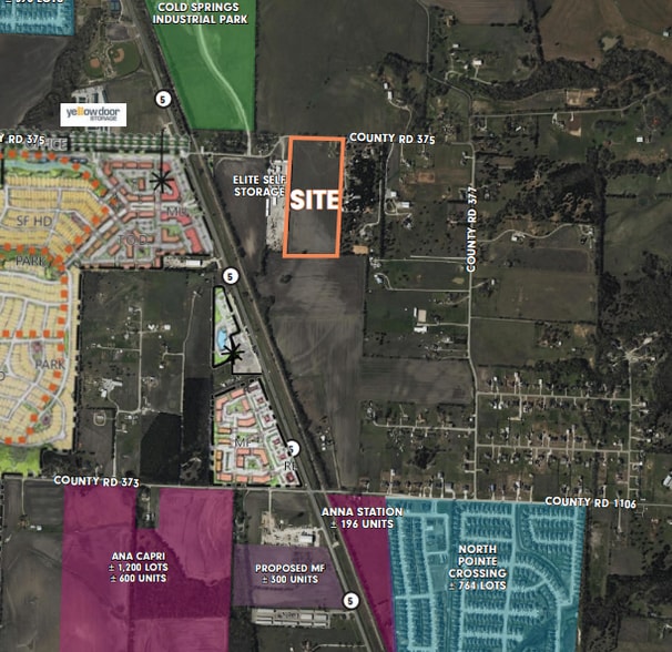 1260 County Road 377, Van Alstyne, TX for sale - Aerial - Image 3 of 4