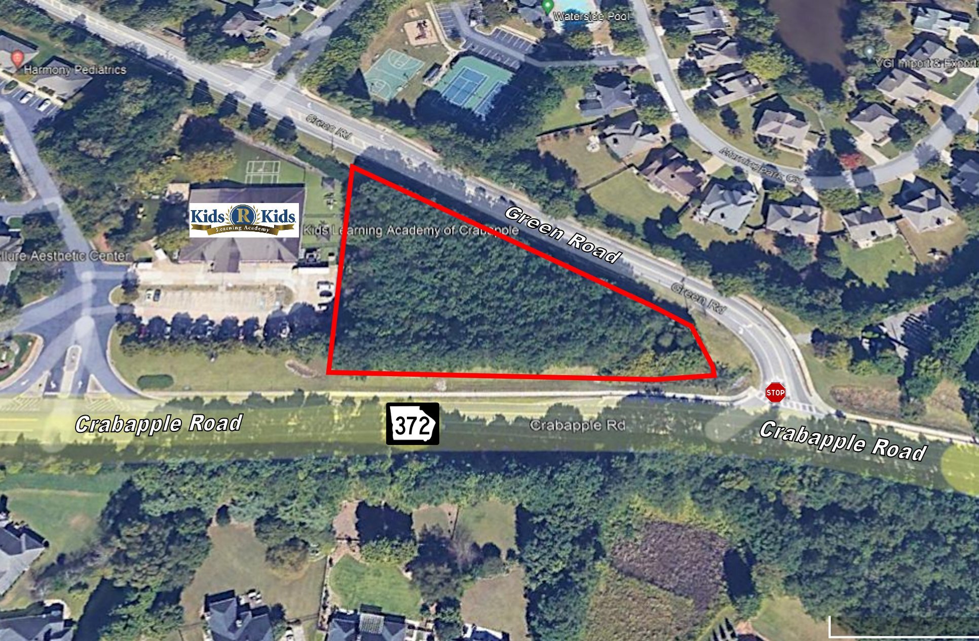 12496 Crabapple Rd, Alpharetta, GA à vendre Aérien- Image 1 de 5