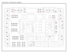 190 S La Salle St, Chicago, IL for lease Floor Plan- Image 1 of 13