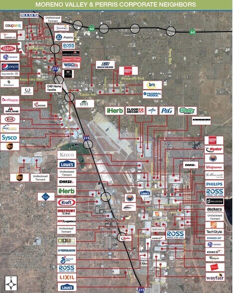 Mapes St, Perris, CA for lease - Aerial - Image 3 of 4
