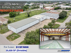 227 N 8th St, La Porte TX - Warehouse