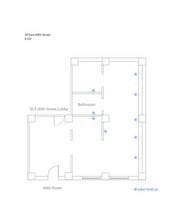 30 E 40th St, New York, NY à louer Plan d’étage- Image 1 de 4