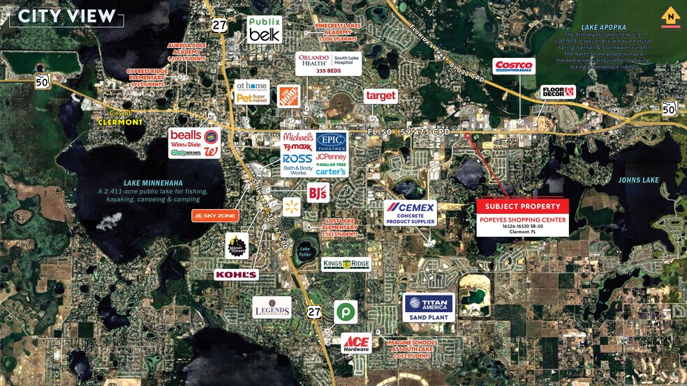 16526-16530 State Road 50, Clermont, FL à vendre - Photo du bâtiment - Image 2 de 4