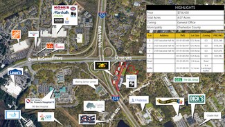 Plus de détails pour 2107 Executive Hall rd, Charleston, SC - Terrain à vendre