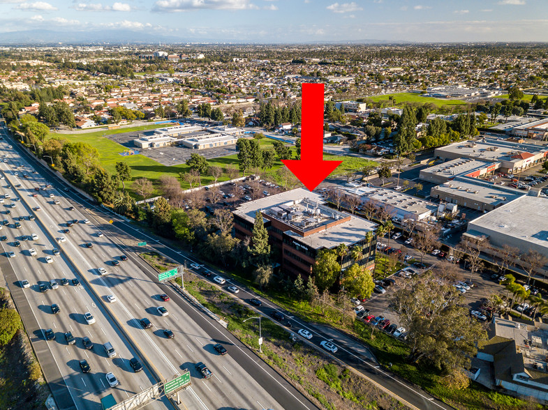 17100 Pioneer Blvd, Artesia, CA for lease - Aerial - Image 2 of 12