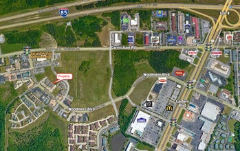 4719 Woodmere Blvd, Montgomery, AL - Aérien  Vue de la carte