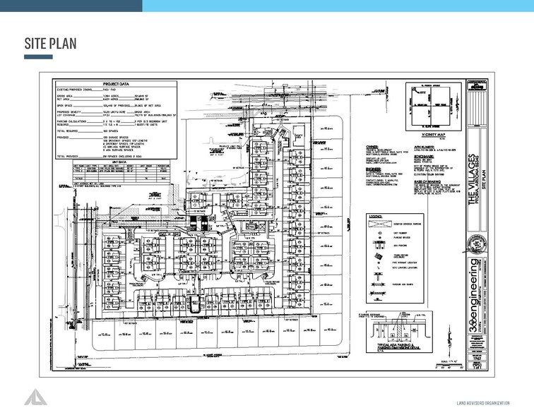 75th Avenue & Peoria Avenue, Peoria, AZ à vendre - Plan de site - Image 3 de 5