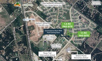 Plus de détails pour Greens Prairie Trail & Royder Rd, College Station, TX - Terrain à vendre