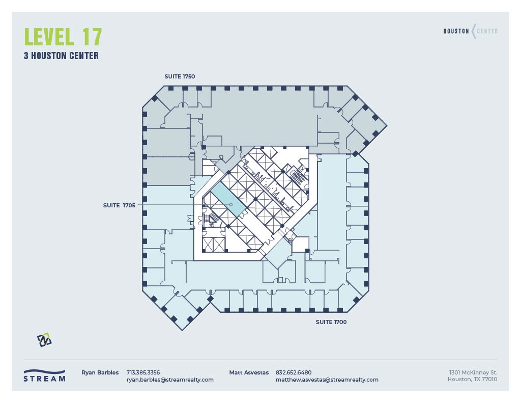 1301 McKinney St, Houston, TX for lease Floor Plan- Image 1 of 1