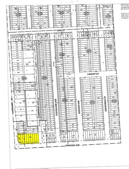 530 W Chicago Ave, Chicago, IL à vendre - Plan cadastral - Image 2 de 4