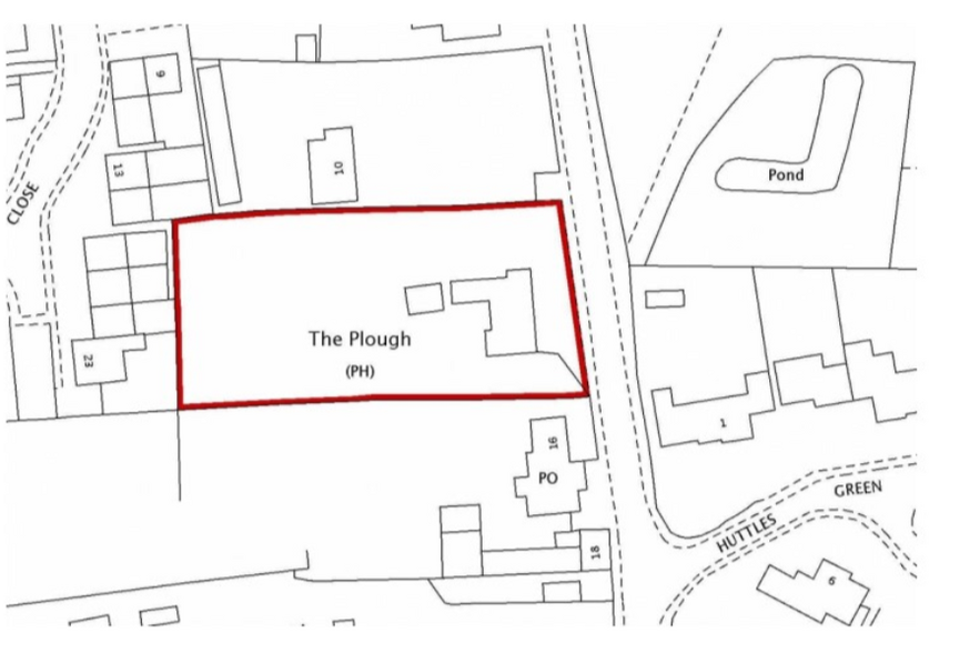 High St, Shepreth à louer - Plan de site - Image 2 de 2