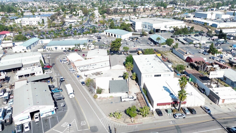 8126 Center St, La Mesa, CA for lease - Aerial - Image 2 of 5