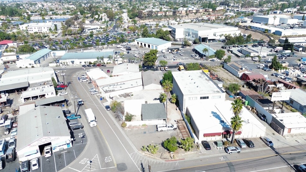 8126 Center St, La Mesa, CA for lease - Aerial - Image 3 of 6