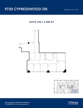 9720 Cypresswood Dr, Houston, TX for lease Floor Plan- Image 1 of 1