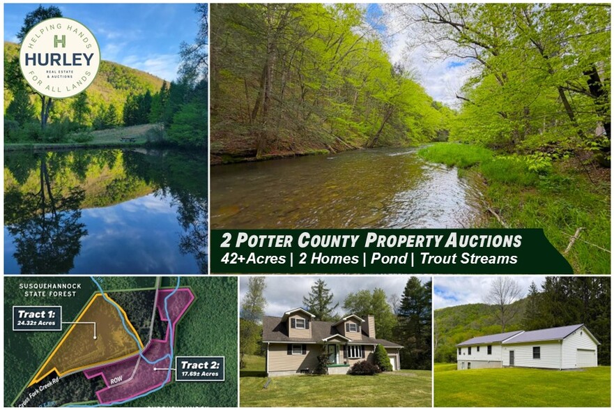 1226-1227 Cross Fork Creek Rd, Cross Fork, PA for sale - Primary Photo - Image 1 of 27