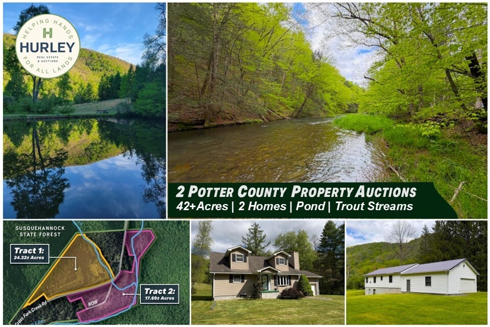 1226-1227 Cross Fork Creek Rd, Cross Fork, PA à vendre Photo principale- Image 1 de 28