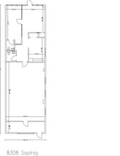 8308-8318 N Saulray St, Tampa, FL for lease Floor Plan- Image 1 of 5