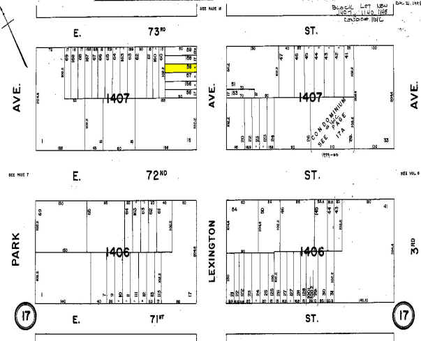 1018 Lexington Ave, New York, NY à vendre - Plan cadastral - Image 2 de 12
