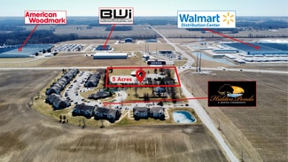 Plus de détails pour 2015 E Main St, Gas City, IN - Flex à vendre