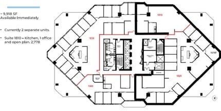 250 2nd St SW, Calgary, AB for lease Floor Plan- Image 1 of 1