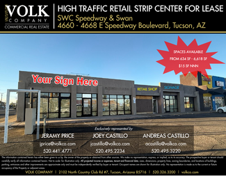 More details for 4662-4668 E Speedway Blvd, Tucson, AZ - Retail for Lease