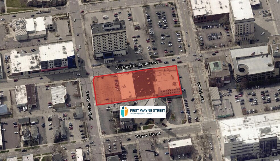 333 E Washington Blvd, Fort Wayne, IN à vendre - Photo du bâtiment - Image 2 de 2