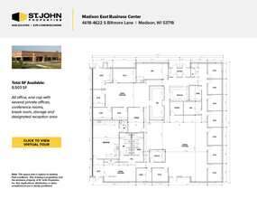 4618-4666 S Biltmore Ln, Madison, WI à louer Plan d  tage- Image 2 de 3