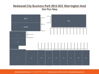 More details for 815-831 Warrington Ave, Redwood City, CA - Industrial for Lease