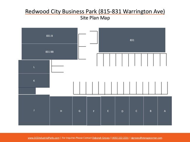 Plus de détails pour 815-831 Warrington Ave, Redwood City, CA - Industriel à louer